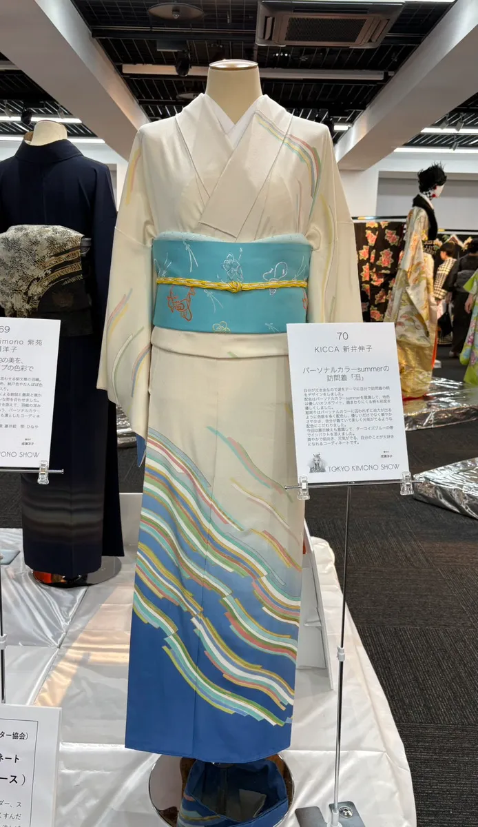 東京キモノショー2026　キモノスタイル展　着付け師1