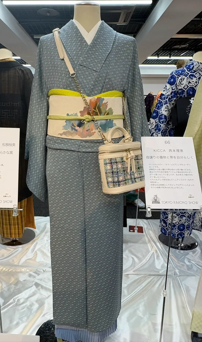 東京キモノショー2026　キモノスタイル展　着付け師1
